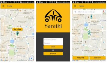 Sarathi taxi app