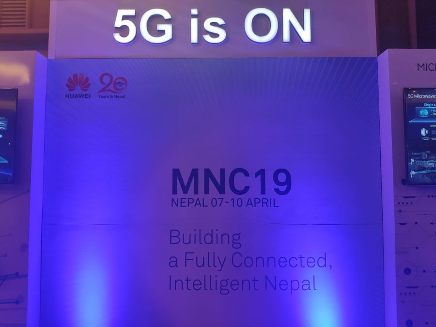 5G is ON Mobile Nepal congress