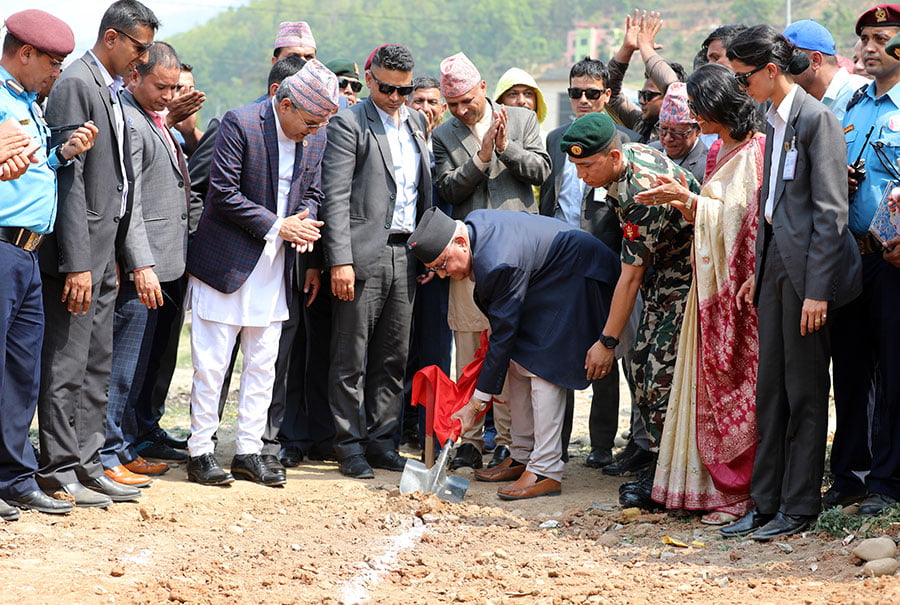 Midhill optical fiber inauguration