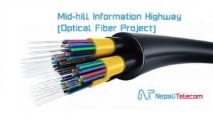 Mid-hill optical fiber project