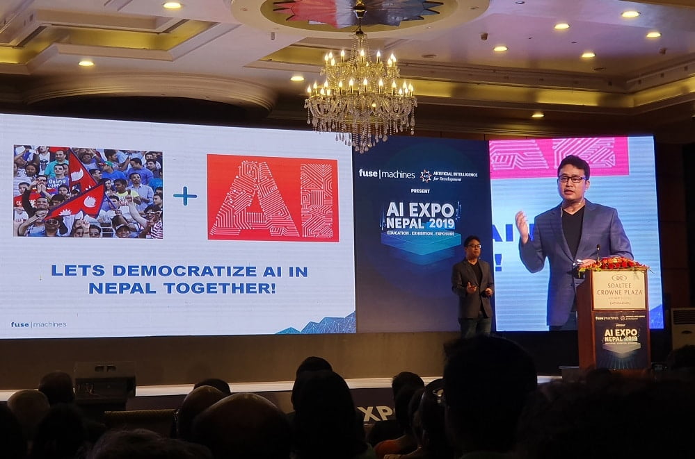 AI expo Dr. Sameer Maskey