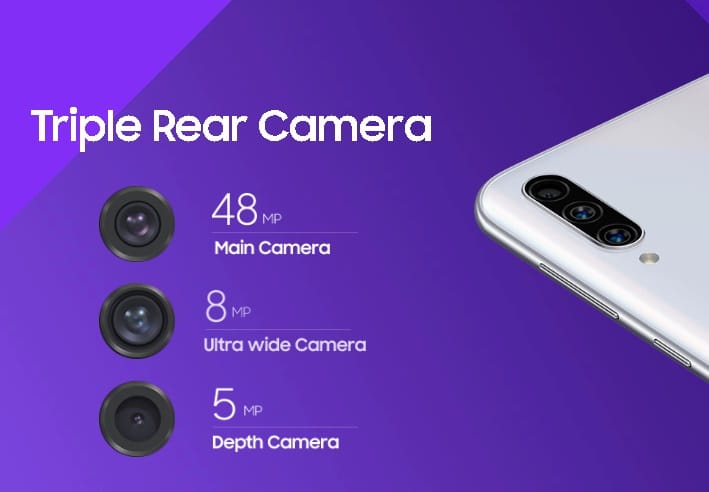 Samsung A50s camera
