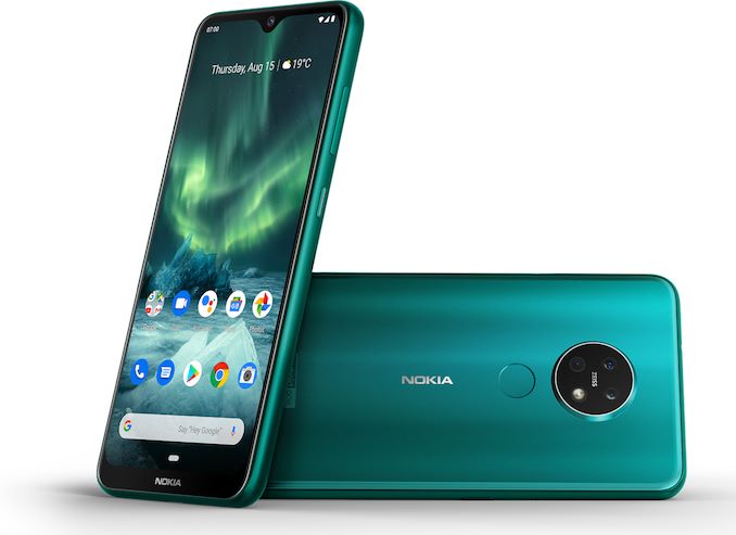 Nokia 7.2 Design and display