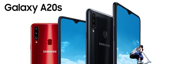 galaxy a20s design