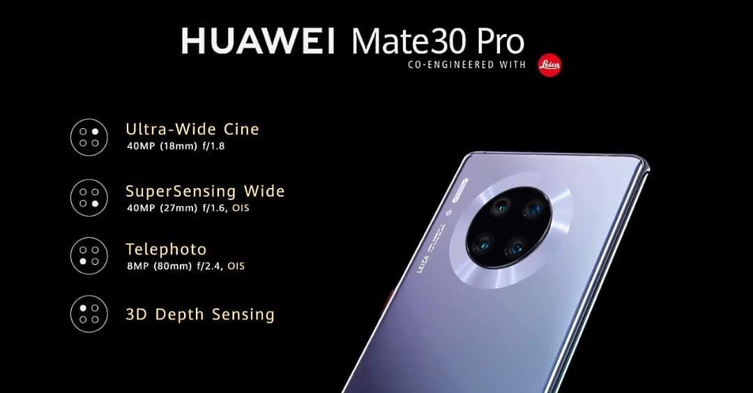 mate 30 pro camera