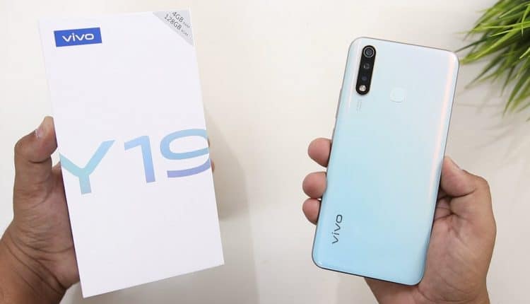 vivo y19 design