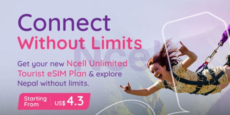 Ncell Tourist eSIM Plan