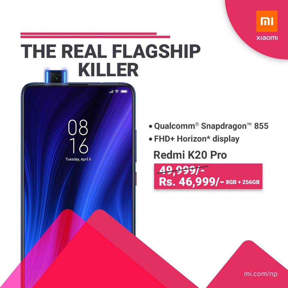 k20 pro valentine offer nepal