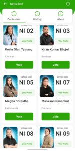Nepal Idol 3 voting
