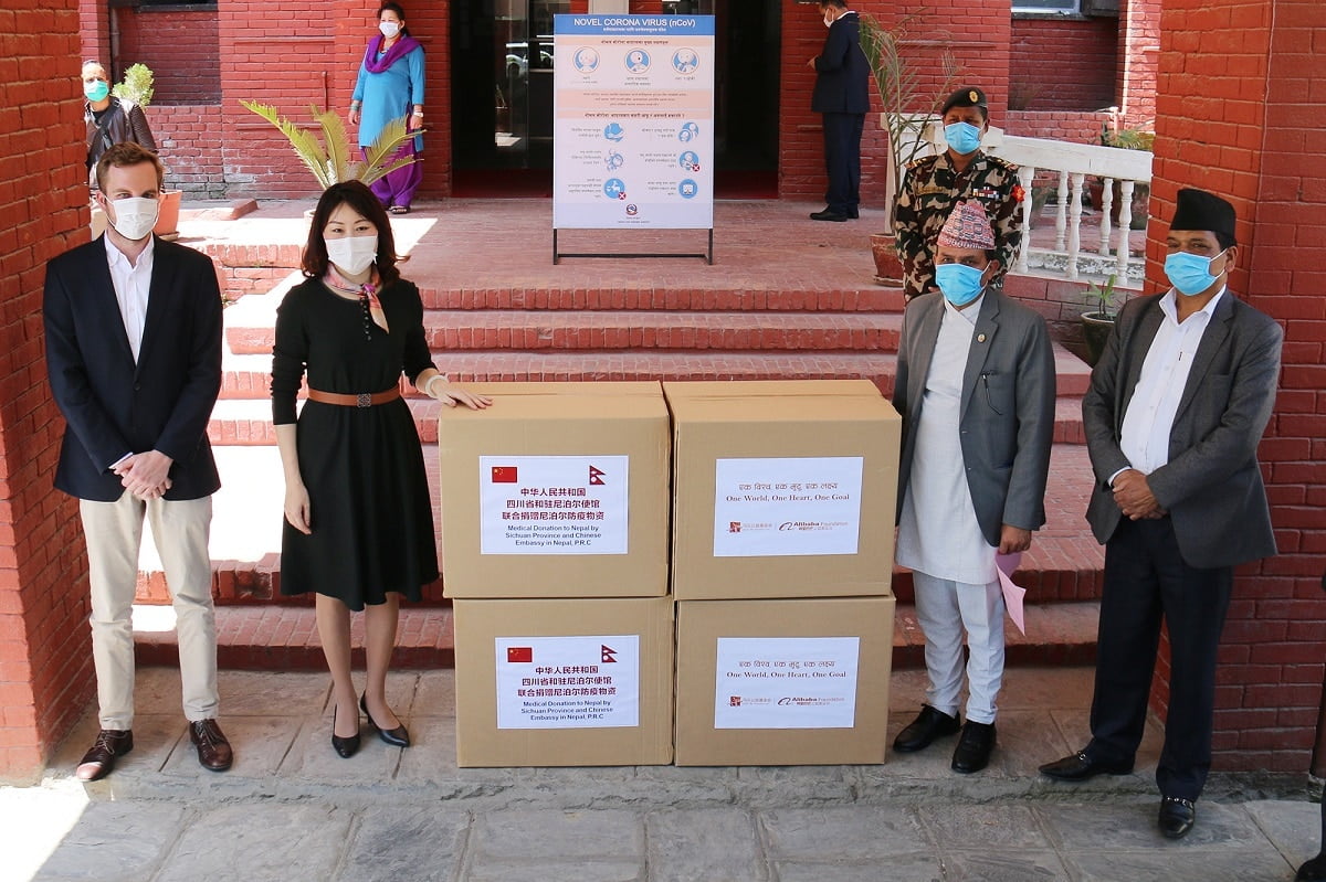 Jack Ma Alibaba foundation Nepal Corona virus