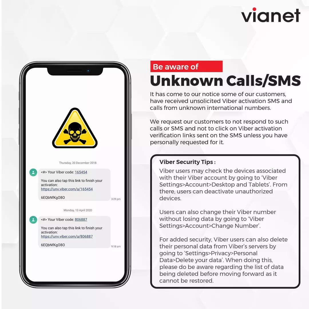 viber attack vianet response