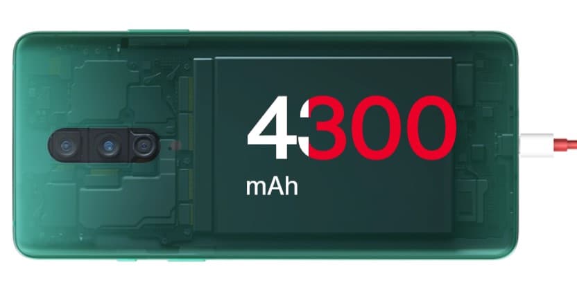 oneplus 8 battery