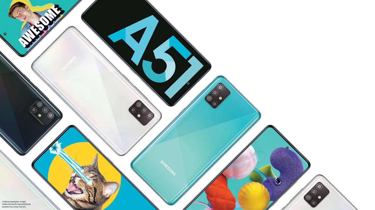 Samsung A51 world best selling smartphone 2020