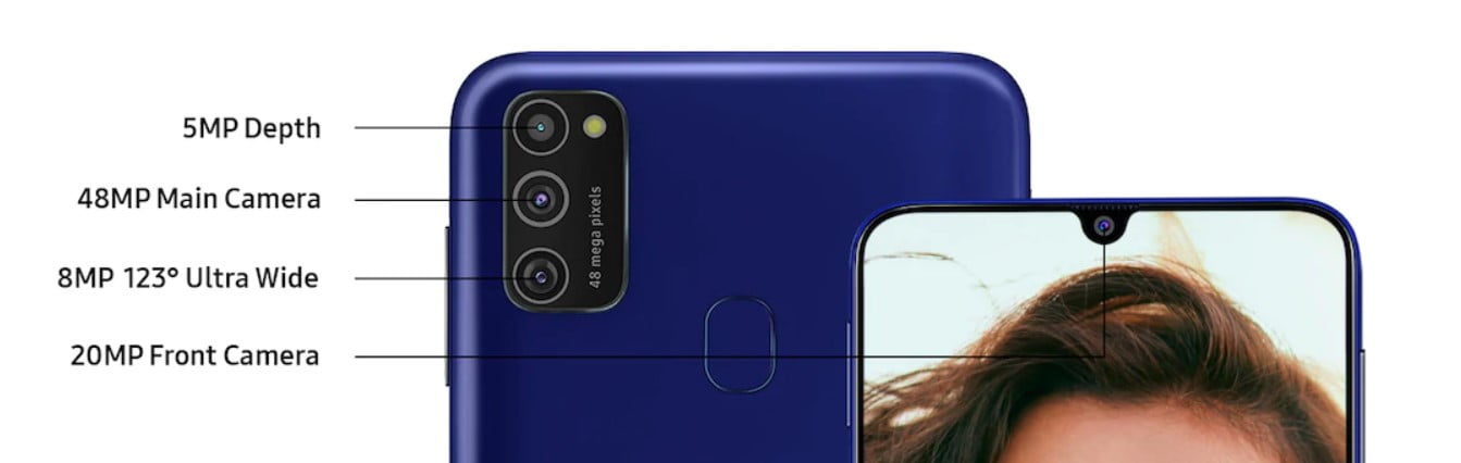 galaxy m21 camera