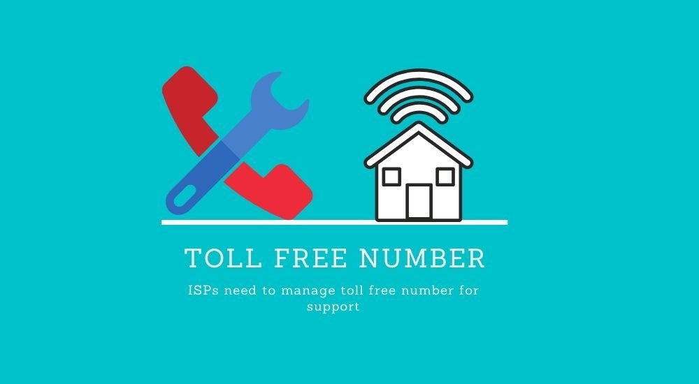 NTA ISP toll free number