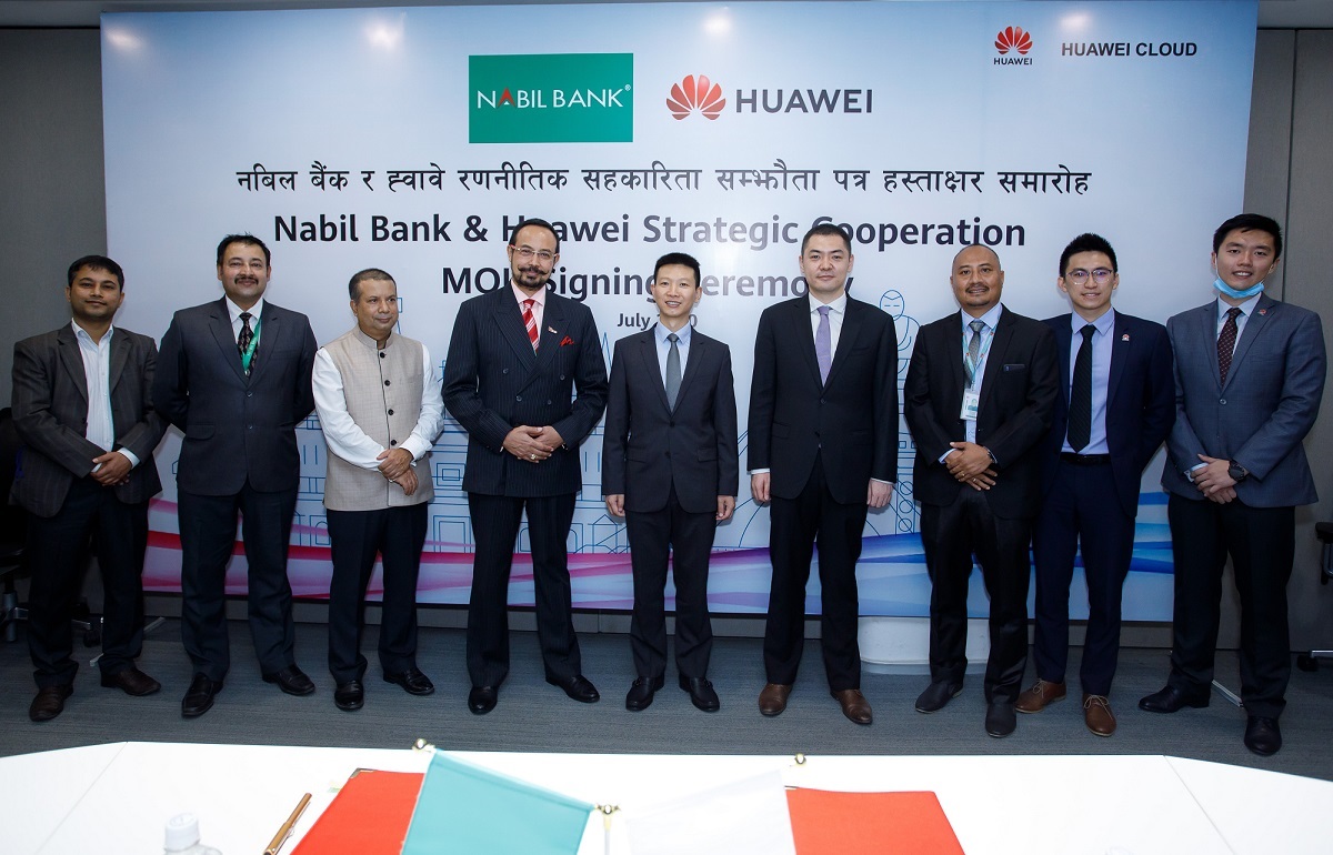 Nabil bank Huawei Agreement