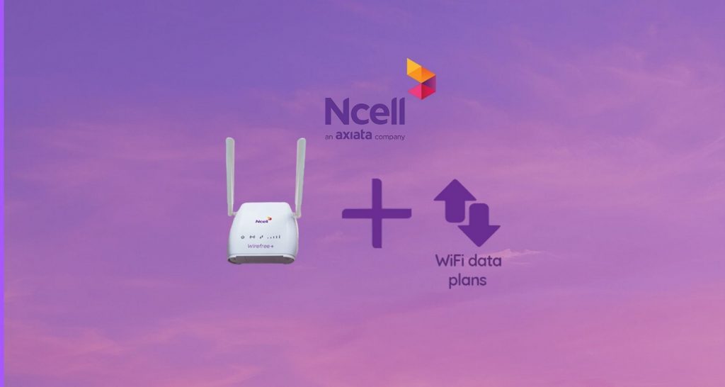 Ncell Wirefree Homnet Wifi internet service