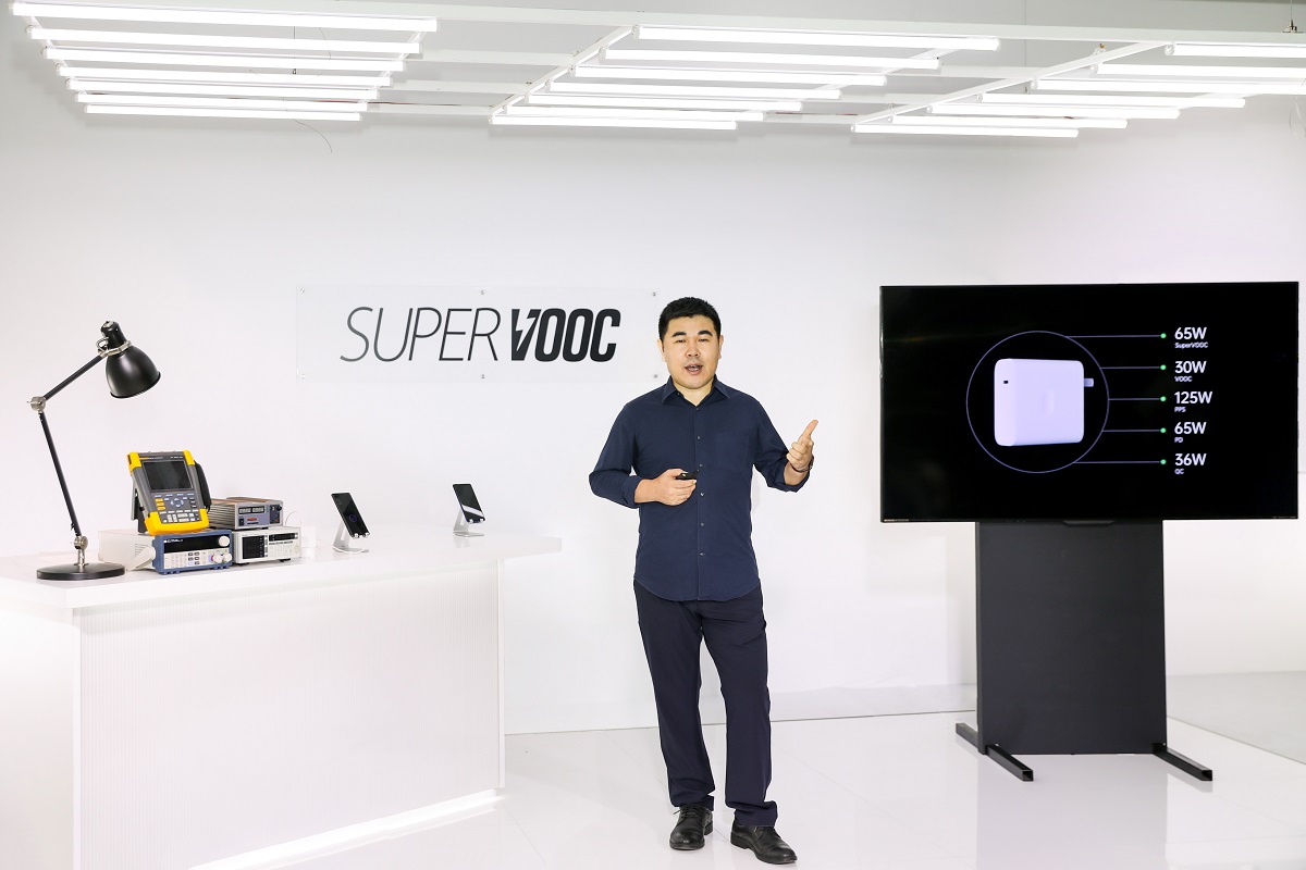 Oppo Super VOOC charging launch