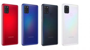 Samsung Galaxy A21s price in Nepal colors