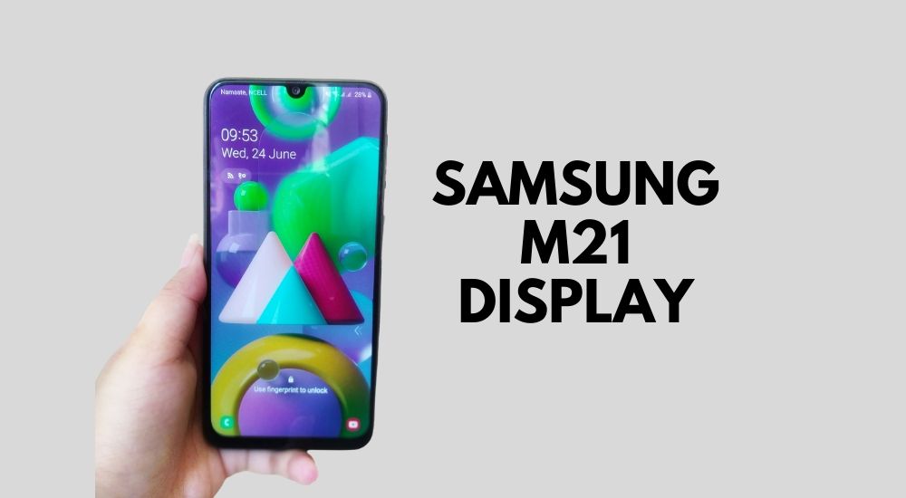 Samsung M21 Display