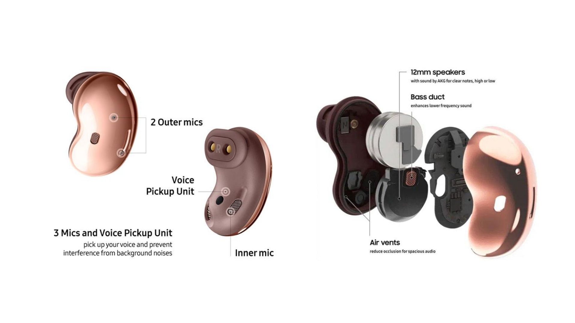 samsung galaxy buds live features
