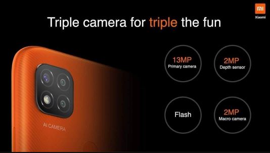 Redmi 9C camera