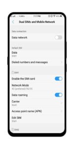fix mobile network not available in nepal