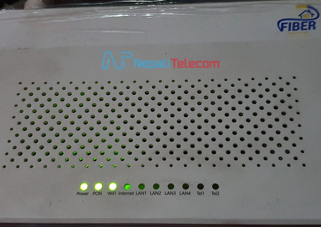 Nepal Telecom FTTH Modem CPE