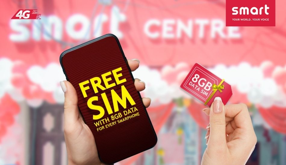 Smart Cell free SIM 8GB data