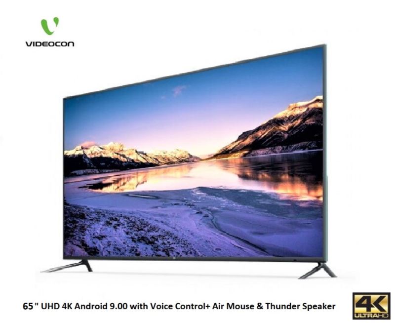 Videocon 65 inch UHD 4K LED TV Android 9.00