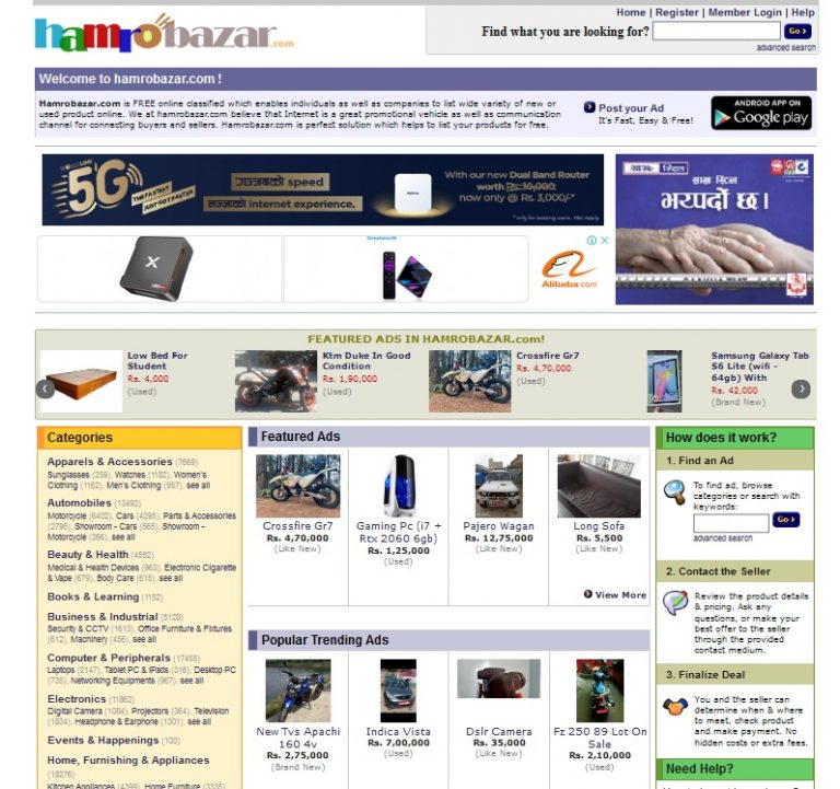 Top 5 Online Shopping Sites in Nepal