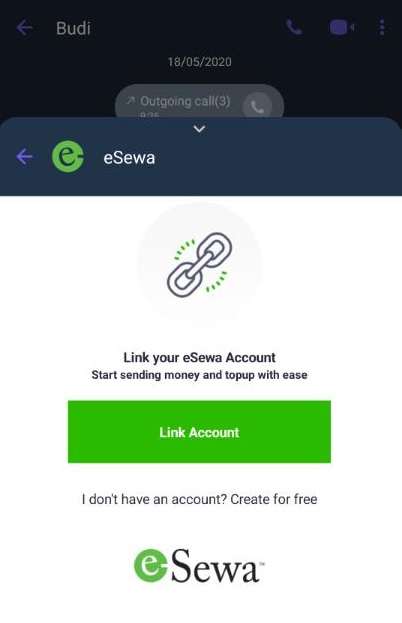 transfer money in Viber Nepal from eSewa