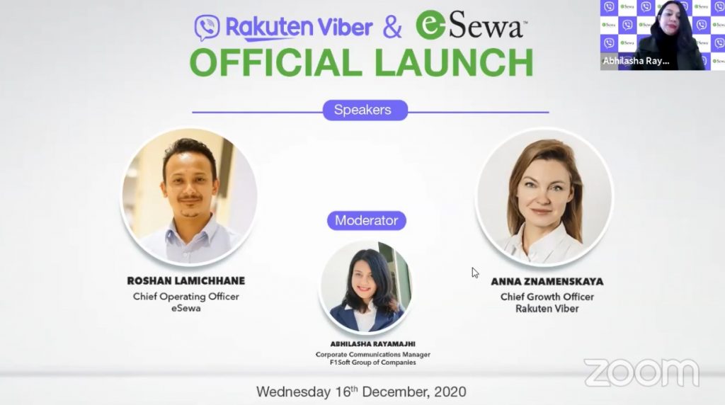 eSewa Viber Partnership payment