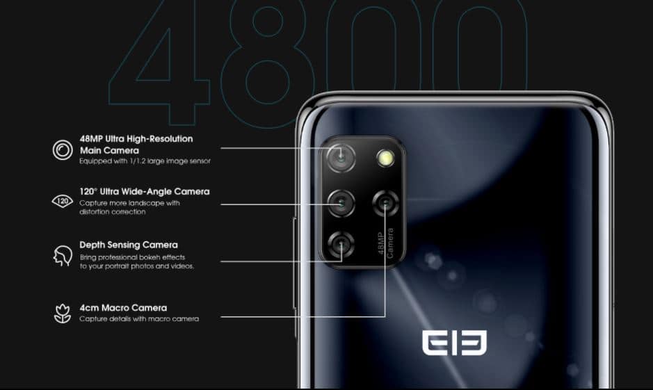 Elephone E10 Camera