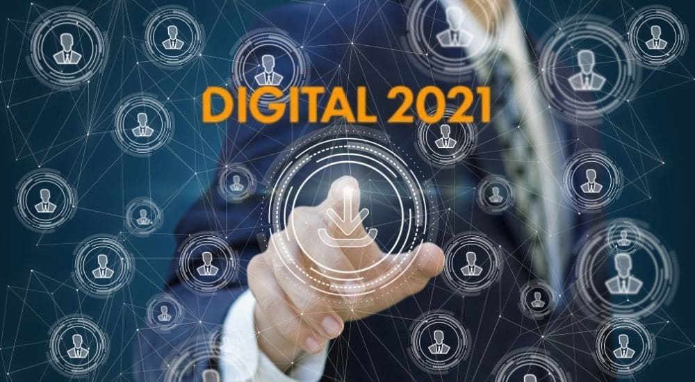 Digital 2021 report worldwide Internet users