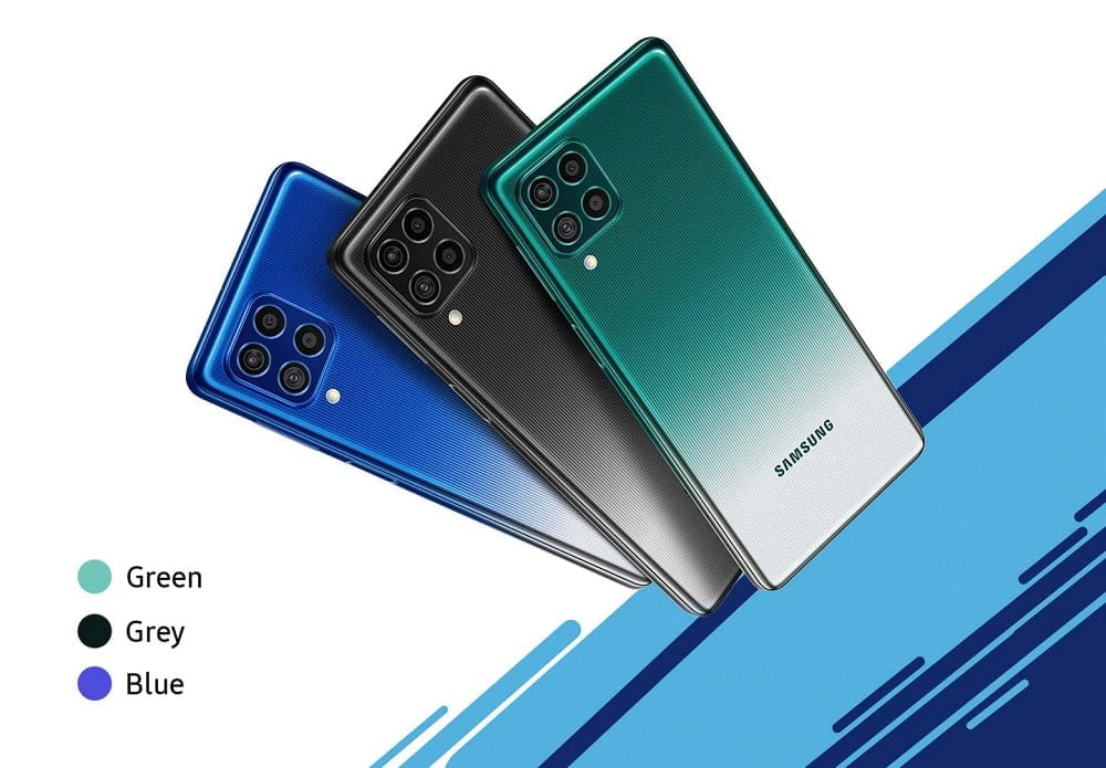 Samsung F62 Colors