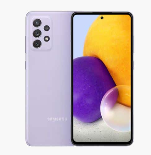 Samsung Galaxy A72 Design