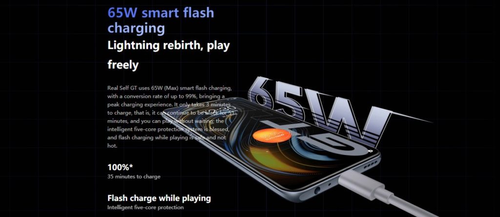 realme-gt-65W-samrt-flash-charging