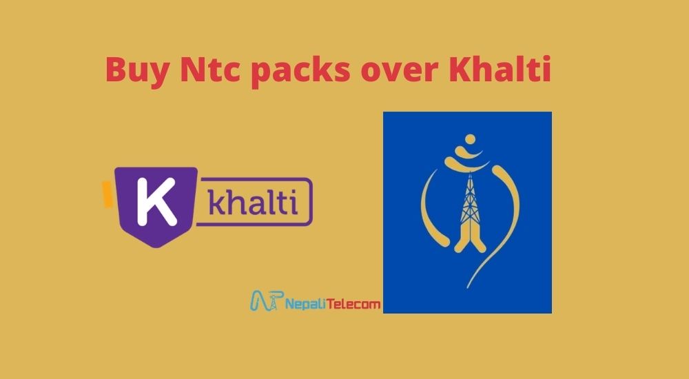 Ntc packs available on Khalti