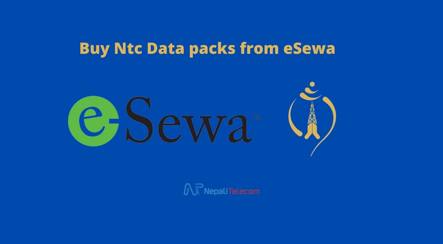 buy Ntc data pack from eSewa