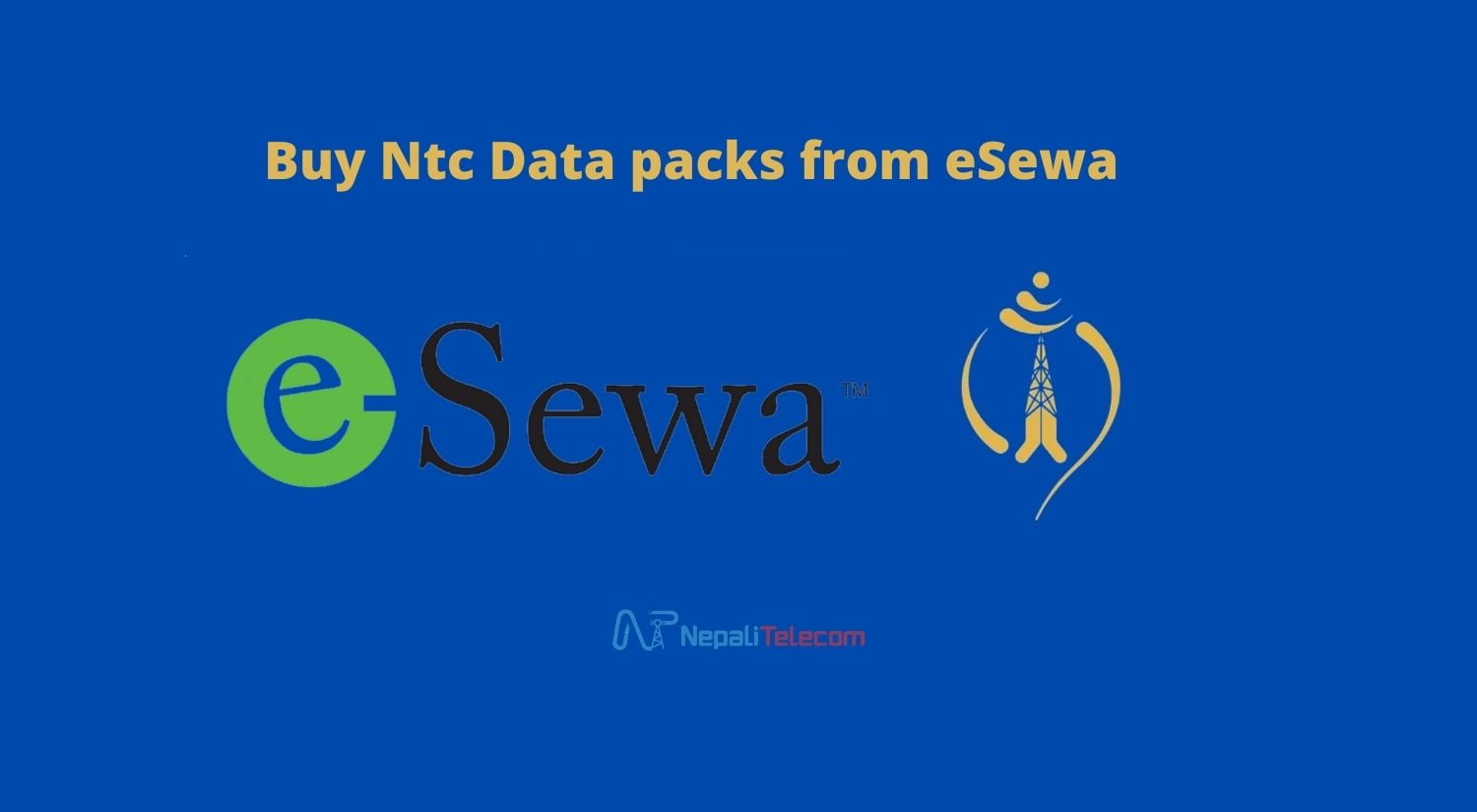 buy Ntc data pack from eSewa