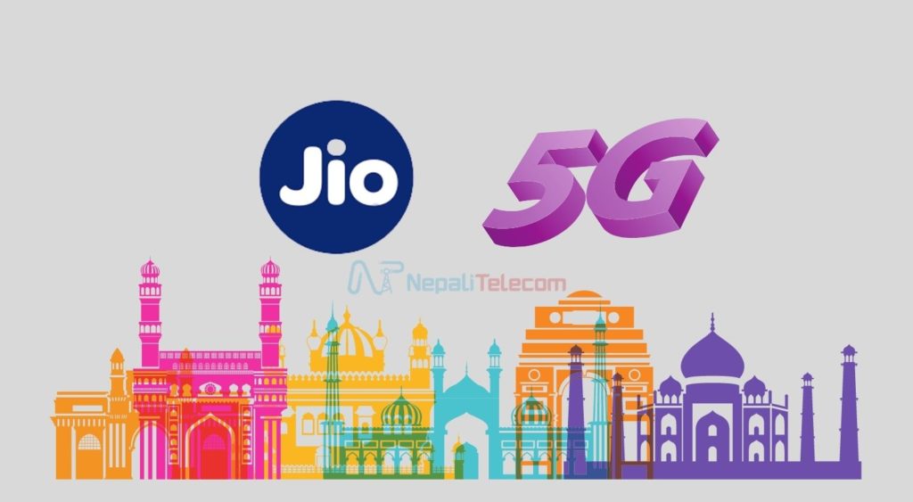 India 5G trial Jio
