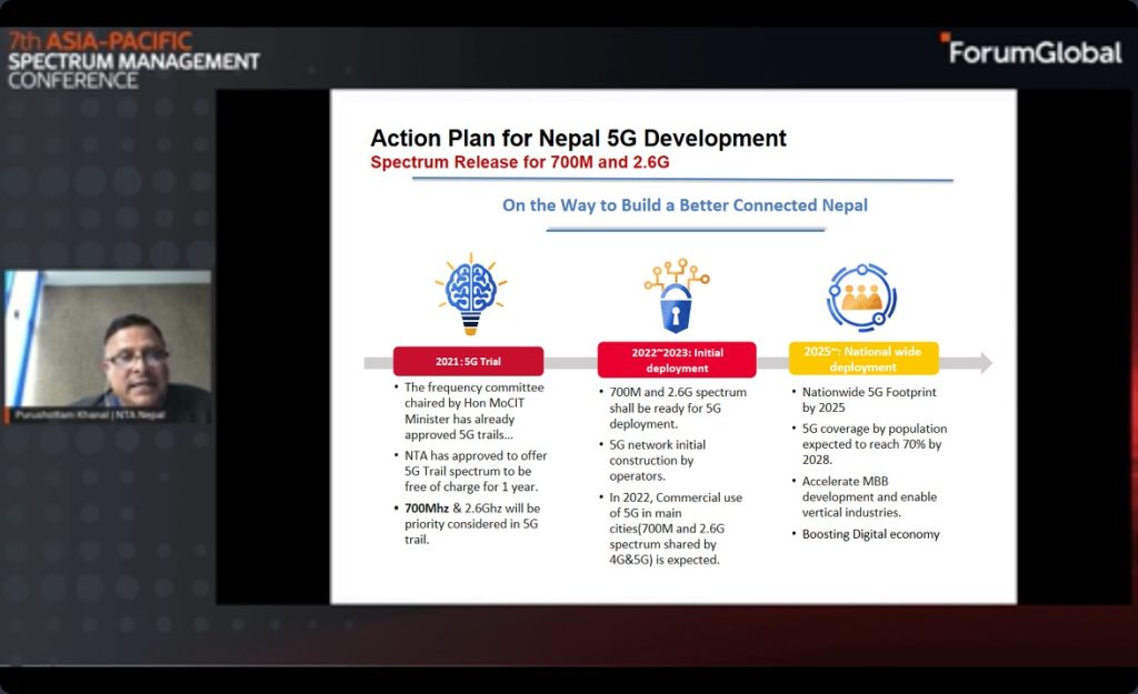 NTA action plan for 5G development in Nepal