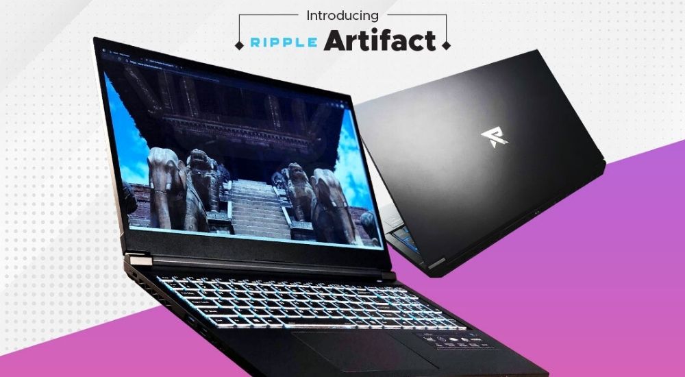 Ripple artifact laptop