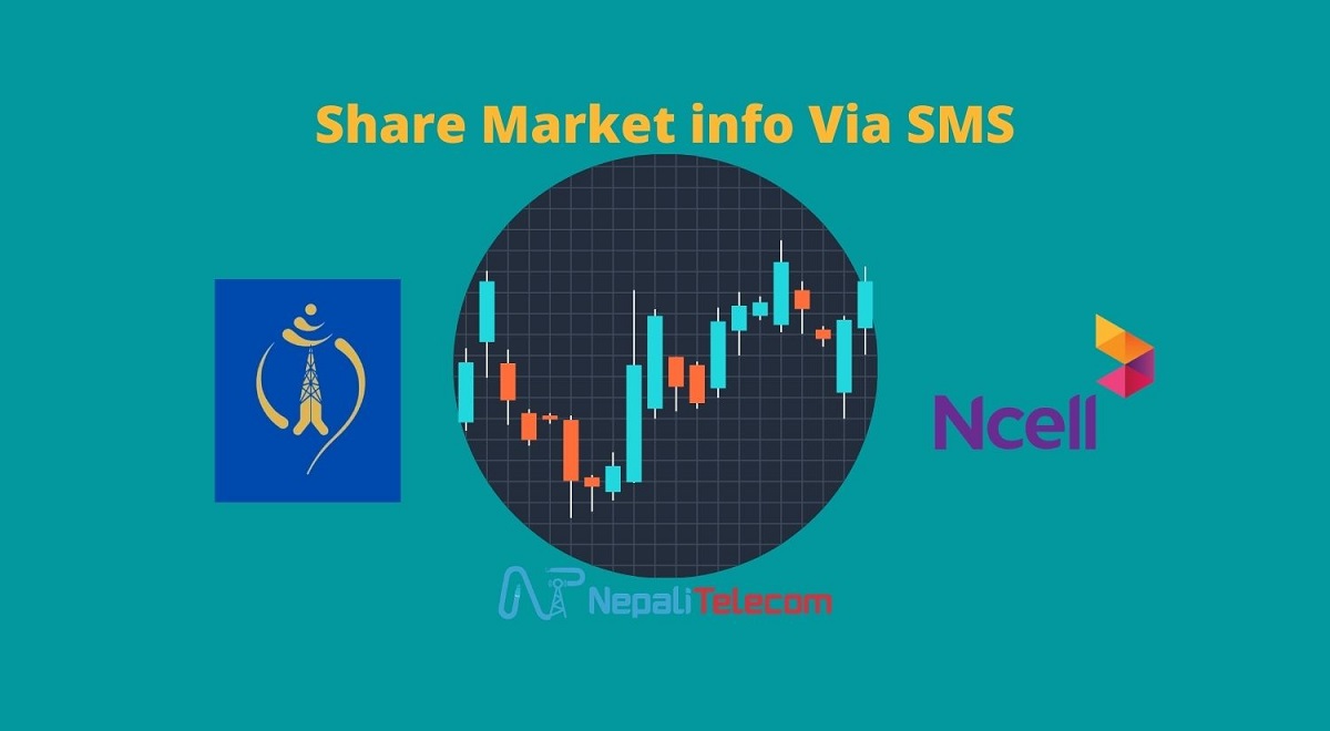Share market info Ntc Ncell SMS