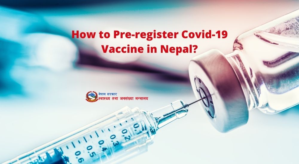 how to register covid-19 vaccine online Nepal