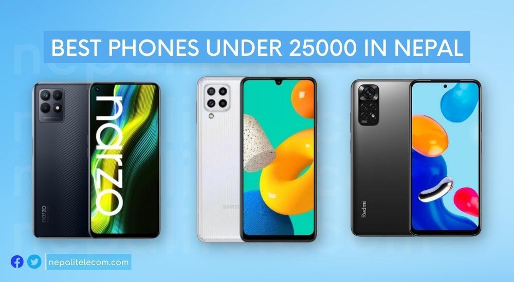 Best Phones Under Rs 25000 in Nepal
