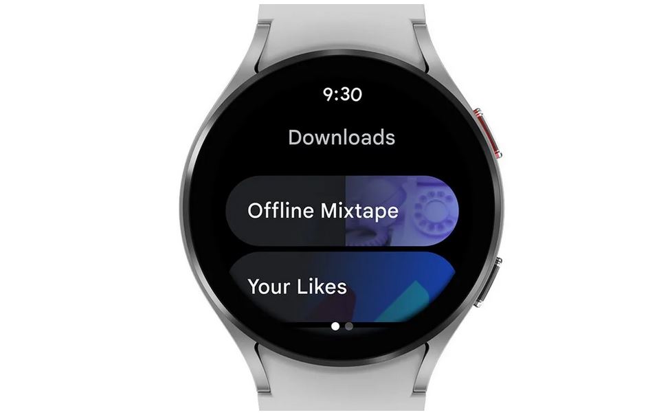 Google Wear OS youtube music app