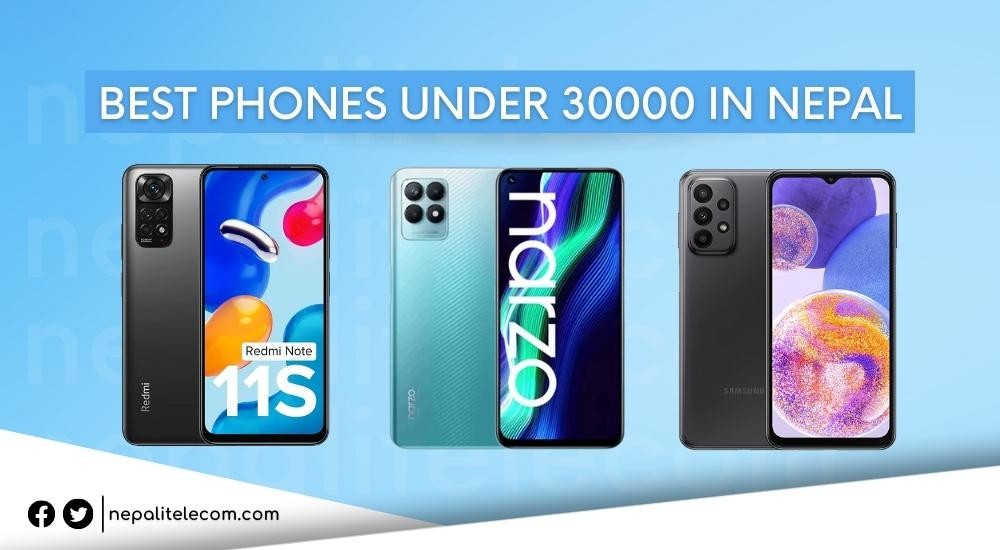 Best phones under 30000 in Nepal