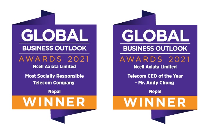 Global business outlook awards 2021 Ncell